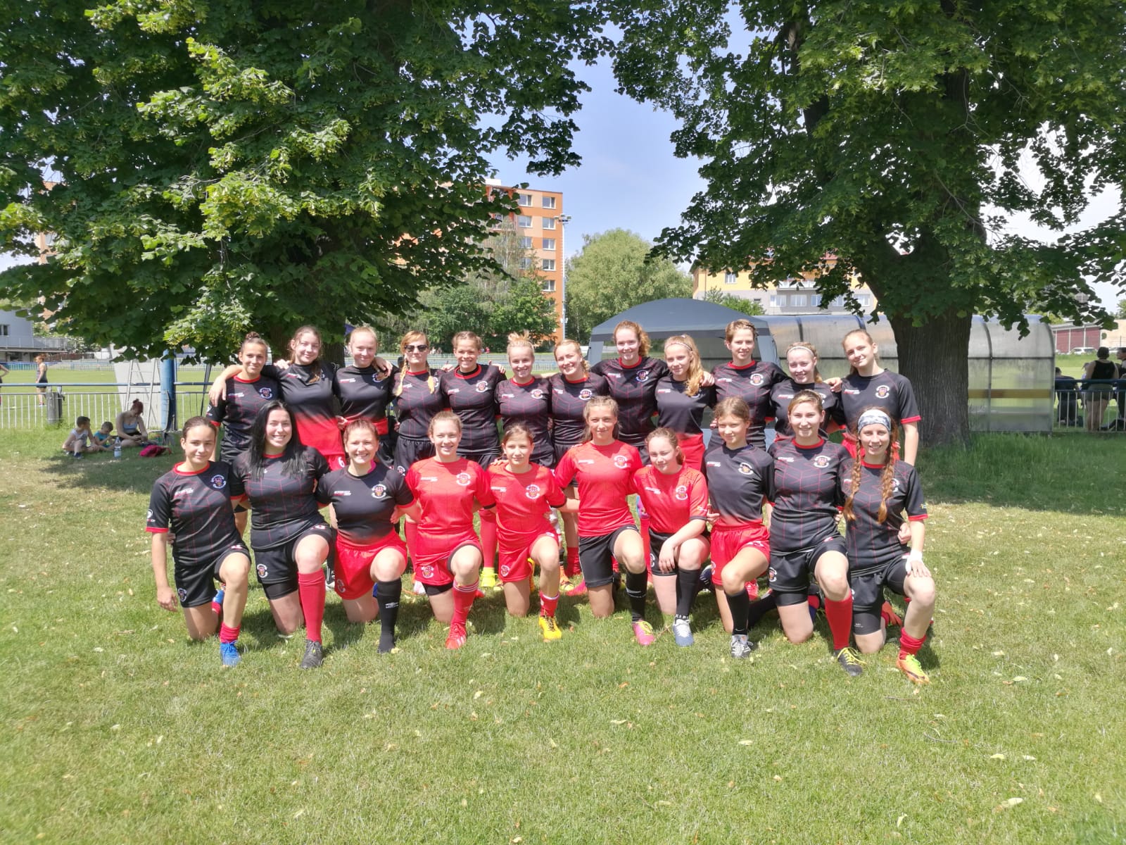 Ženy a dívky Rugby Clubu Olomouc - jaro 2020