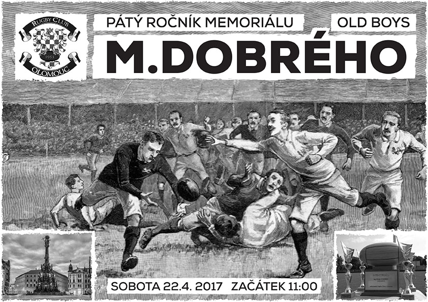 5. ročník memoriálu M. Dobrého - zakladatele rugby v Olomouci
